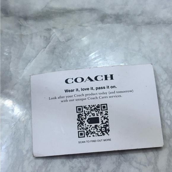 Coach Black Leather Tote - Picture 3 of 3